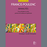 Download Francis Poulenc Banalités sheet music and printable PDF music notes