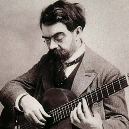 Francisco Tarrega, Study In E Minor, Solo Guitar