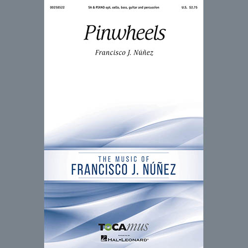 Francisco Nunez, Pinwheels, 2-Part Choir
