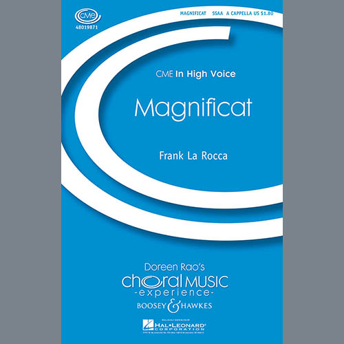 Frank La Rocca, Magnificat, SSA