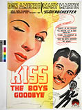 Download Frank Loesser Kiss The Boys Goodbye sheet music and printable PDF music notes
