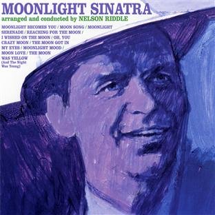 Frank Sinatra, Moonlight Serenade, Piano, Vocal & Guitar (Right-Hand Melody)