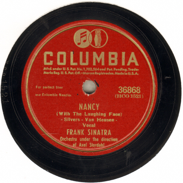 Frank Sinatra, Nancy (With The Laughing Face), Piano, Vocal & Guitar (Right-Hand Melody)