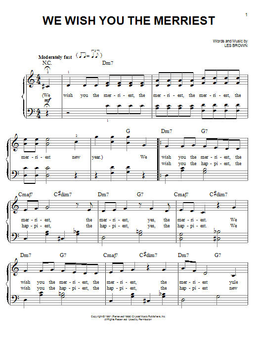 Frank Sinatra We Wish You The Merriest Sheet Music Notes & Chords for Cello Solo - Download or Print PDF