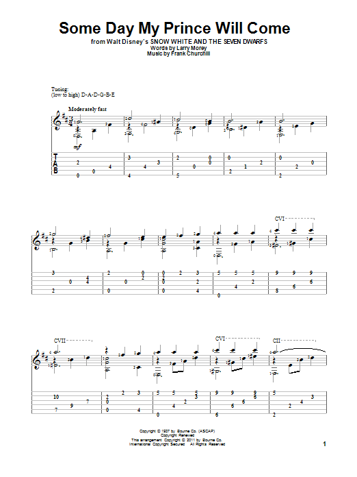 Frank Churchill Some Day My Prince Will Come Sheet Music Download Pdf Score Frank Churchill Some Day My Prince Will Come Sheet Music Download Pdf Score