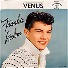 Frankie Avalon, Venus, Piano, Vocal & Guitar (Right-Hand Melody)