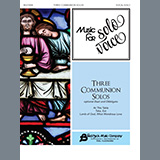 Download Fred Bock & Allan Robert Petker Three Communion Solos sheet music and printable PDF music notes