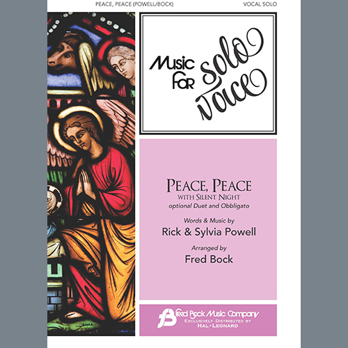 Fred Bock, Peace, Peace, Piano & Vocal