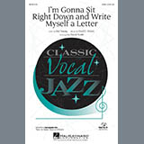 Download Fred E. Ahlert I'm Gonna Sit Right Down And Write Myself A Letter (arr. David Scott) sheet music and printable PDF music notes
