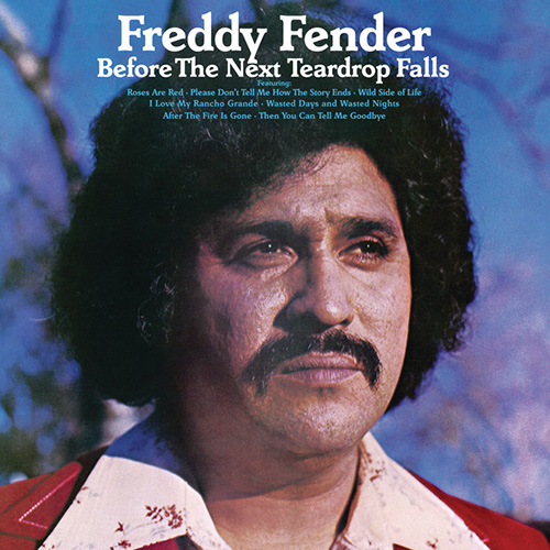 Freddy Fender, Before The Next Teardrop Falls, Easy Piano