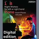 Download Frederick Viner Night Wishes: for left or right hand (Grade 1, list B, from the ABRSM Piano Syllabus 2025 & 2026) sheet music and printable PDF music notes