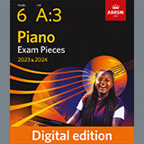 Download Friedrich Kuhlau Allegro (Grade 6, list A3, from the ABRSM Piano Syllabus 2023 & 2024) sheet music and printable PDF music notes