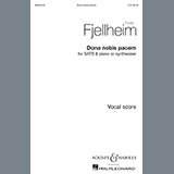 Download Frode Fjellheim Dona Nobis Pacem sheet music and printable PDF music notes