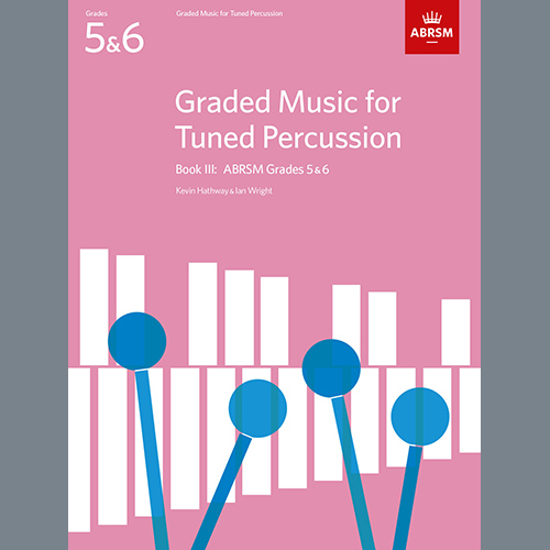 G. F. Handel, Allegro (score & part) from Graded Music for Tuned Percussion, Book III, Percussion Solo