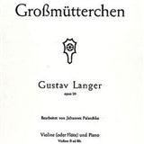 Download G. Langer Grossmutterchen sheet music and printable PDF music notes