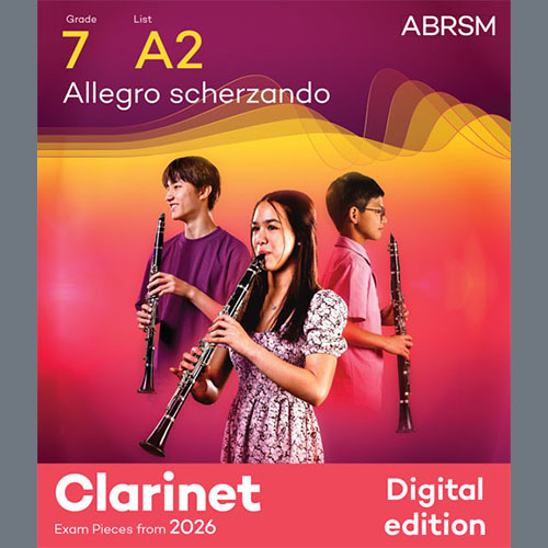 Gabriel Grovlez Gabriel Grovlez, Allegro scherzando (Grade 7, list A2, from the ABRSM Clarinet Syllabus from 2026), Clarinet Solo