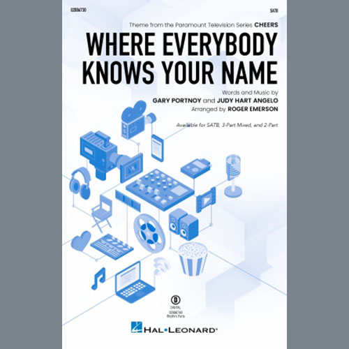 Gary Portnoy, Where Everybody Knows Your Name (arr. Roger Emerson), SATB Choir