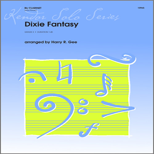 Gee, Dixie Fantasy - Piano/Score, Woodwind Solo