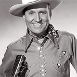 Download Gene Autry There's An Empty Cot In The Bunkhouse Tonight sheet music and printable PDF music notes