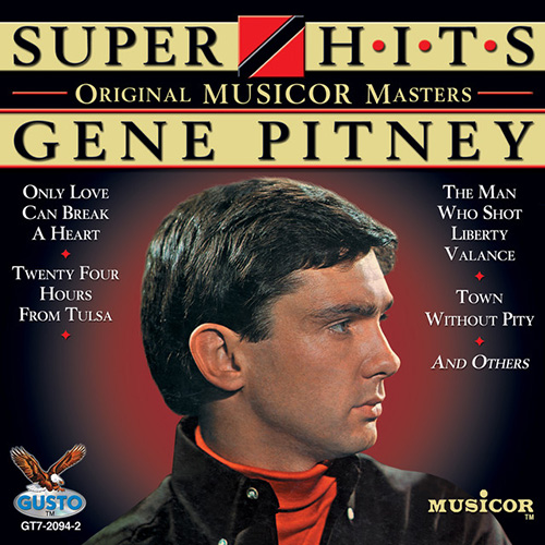 Gene Pitney, Twenty-Four Hours From Tulsa, Lead Sheet / Fake Book