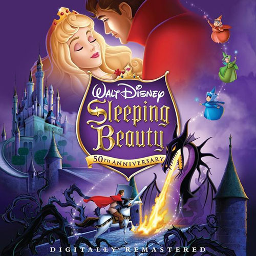 George Bruns, Hail To The Princess Aurora (from Sleeping Beauty), 5-Finger Piano