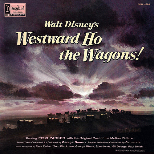 Tom Blackburn, Westward Ho, The Wagons!, Melody Line, Lyrics & Chords