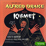 Download George Forrest Sands Of Time (from Kismet) sheet music and printable PDF music notes
