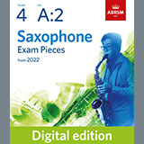 Download George Frideric Handel Allegro (from Sonata in F, Op.1 No.11) (Grade 4 A2 from the ABRSM Saxophone syllabus from 2022) sheet music and printable PDF music notes