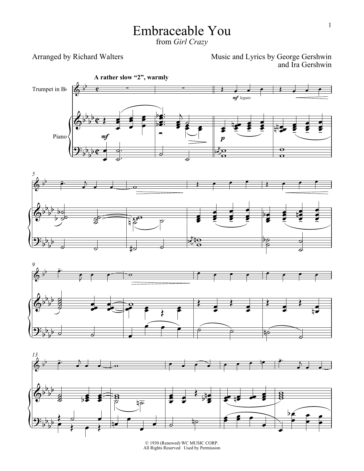 George Gershwin & Ira Gershwin Embraceable You (from Girl Crazy) Sheet Music Notes & Chords for Cello and Piano - Download or Print PDF