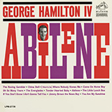 Download George Hamilton IV Abilene sheet music and printable PDF music notes