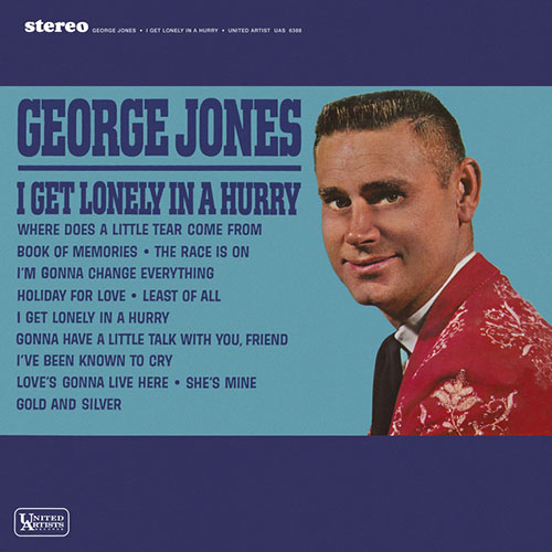 George Jones, The Race Is On, Melody Line, Lyrics & Chords