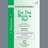 Download George Ratcliffe Woodward and Branle de l'Official Ding Dong Merrily on High (arr. Chris Jones) sheet music and printable PDF music notes