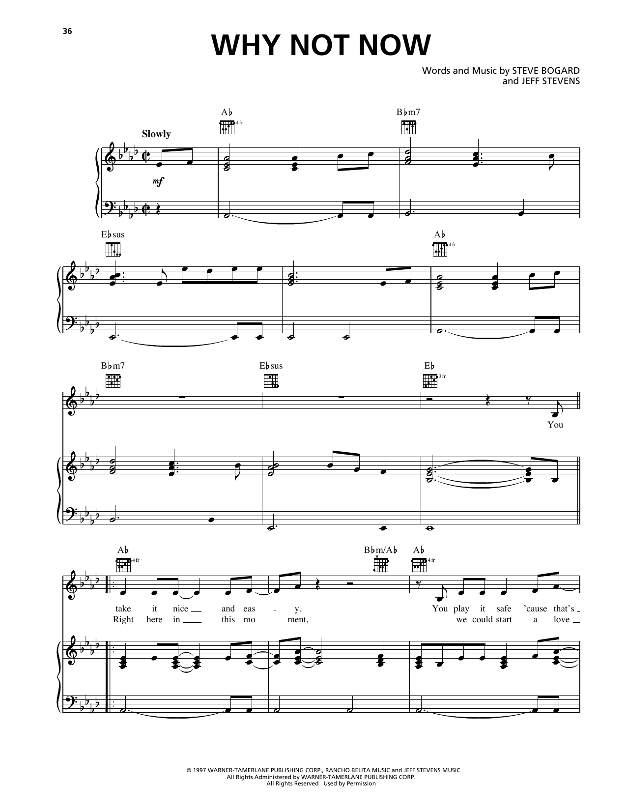 George Strait Why Not Now Sheet Music Notes & Chords for Piano, Vocal & Guitar Chords (Right-Hand Melody) - Download or Print PDF