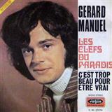 Download Gerard Manuel Une Chanson De Film sheet music and printable PDF music notes