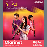 Download Giuseppe Verdi The Drinking Song (Grade 4, list A1, from the ABRSM Clarinet Syllabus from 2026) sheet music and printable PDF music notes