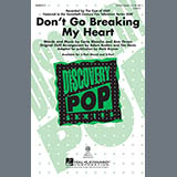 Download Glee Cast Don't Go Breaking My Heart (arr. Mark Brymer) sheet music and printable PDF music notes