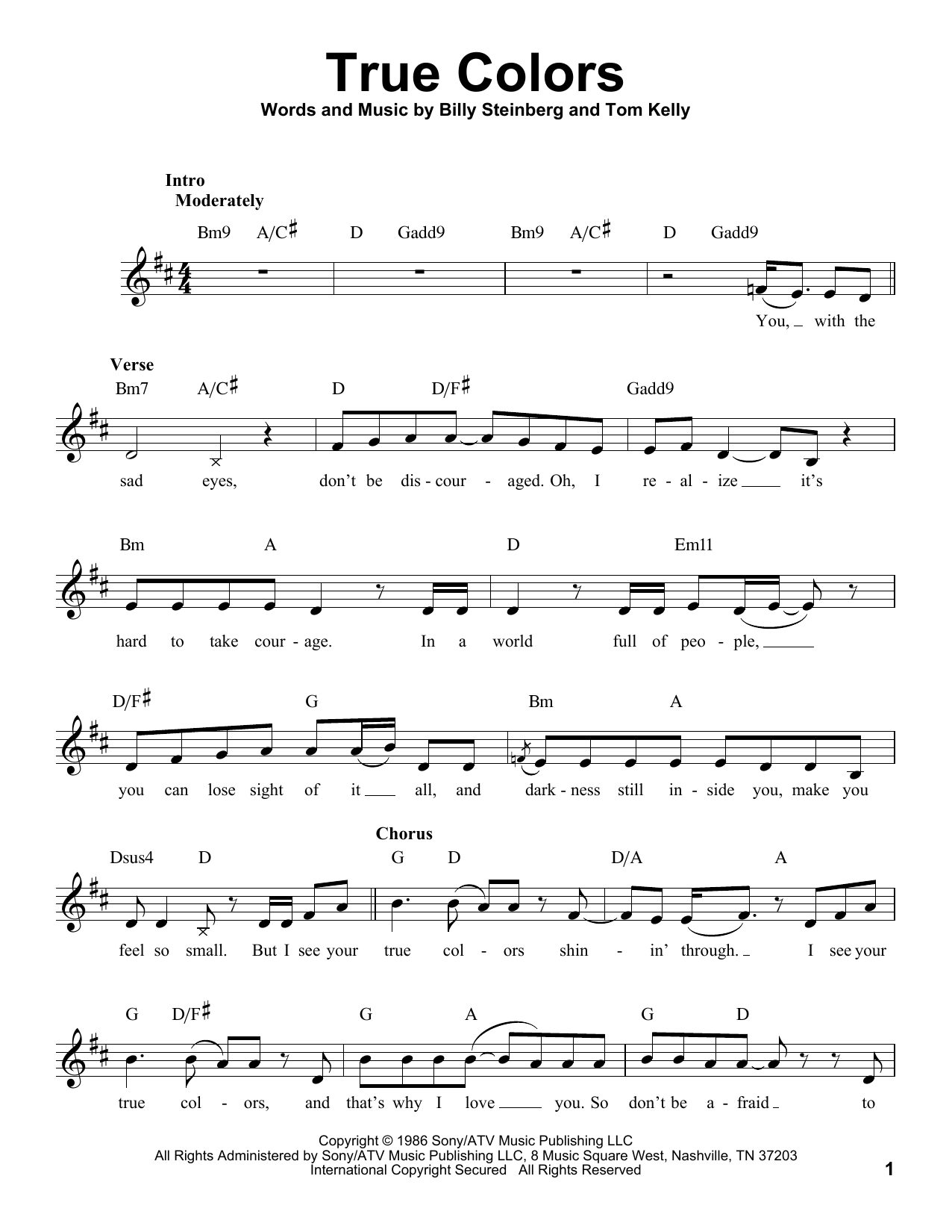 Glee Cast featuring Jenna Ushkowitz True Colors Sheet Music Notes & Chords for Voice - Download or Print PDF Glee Cast featuring Jenna Ushkowitz True Colors Sheet Music Notes & Chords for Voice - Download or Print PDF