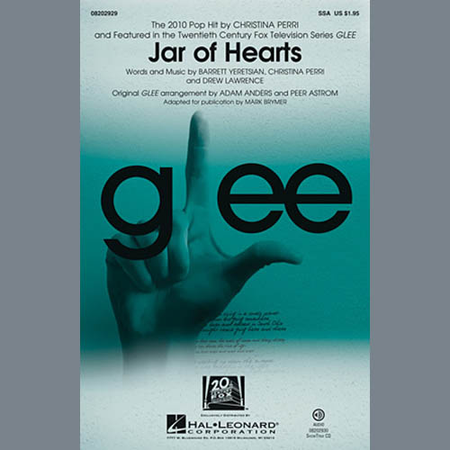 Christina Perri, Jar Of Hearts (arr. Mark Brymer), SSA