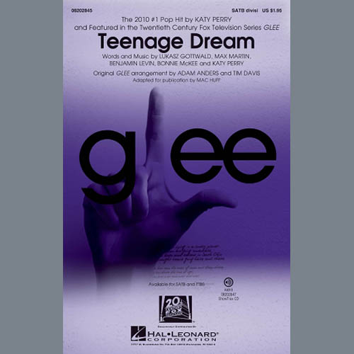 Glee Cast, Teenage Dream (arr. Mac Huff), Choir