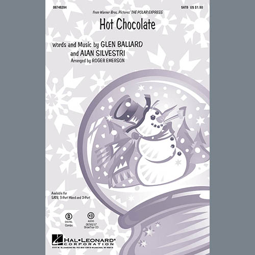 Roger Emerson, Hot Chocolate (from Polar Express), 2-Part Choir