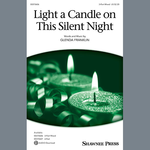 Glenda E. Franklin, Light A Candle On This Silent Night, 3-Part Mixed Choir