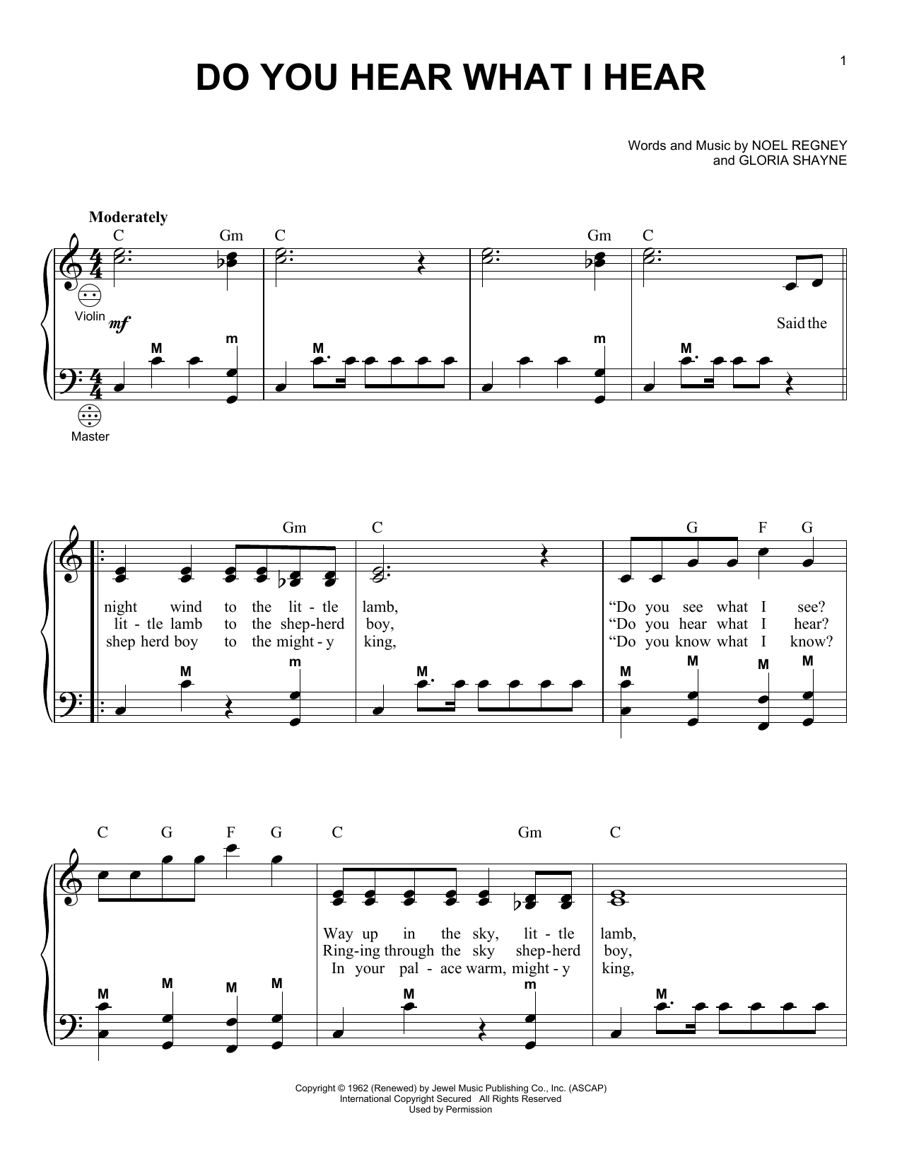 Gary Meisner Do You Hear What I Hear Sheet Music Notes & Chords for Accordion - Download or Print PDF