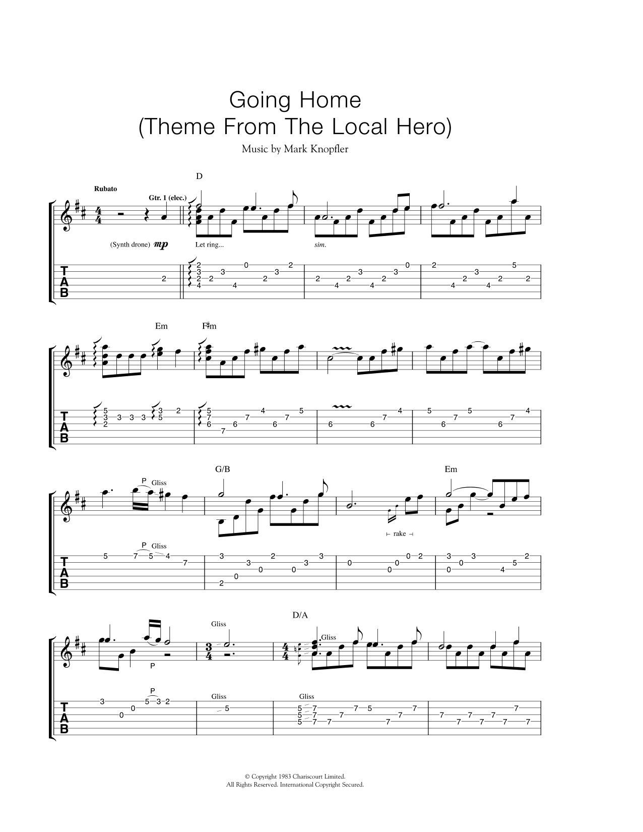 Preview Mark Knopfler Going Home (Theme From sheet music, piano notes, chords, guitar tabs, score, transpose, transcribe, how to play, guide, download, learn, tutorial, progression, song, artist, awards, billboard, mtv, vh1, tour, single, album, release