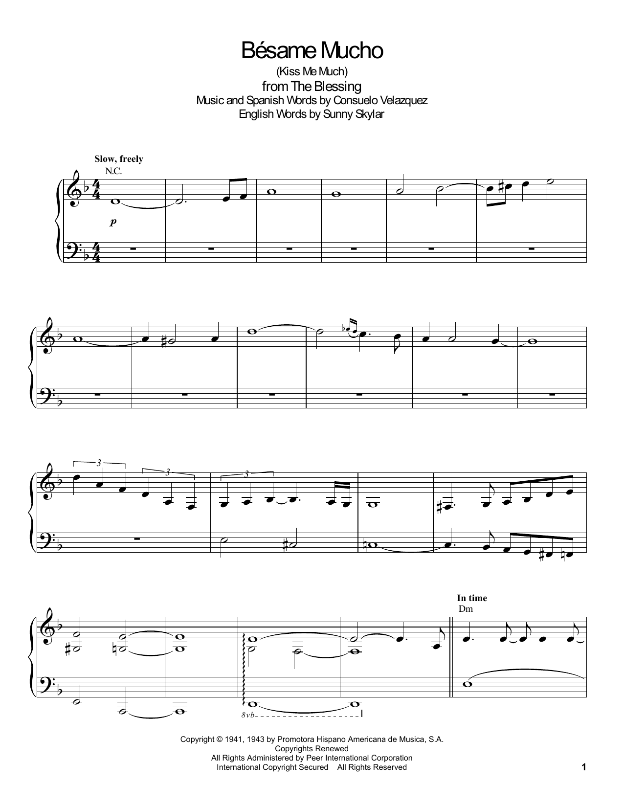 Gonzalo Rubalcaba Bésame Mucho (Kiss Me Much) Sheet Music Notes & Chords for Piano Transcription - Download or Print PDF