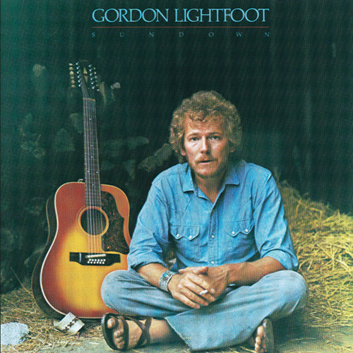Gordon Lightfoot, Sundown, Guitar Lead Sheet