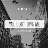 Download Grace You Don't Own Me (featuring G-Eazy) sheet music and printable PDF music notes