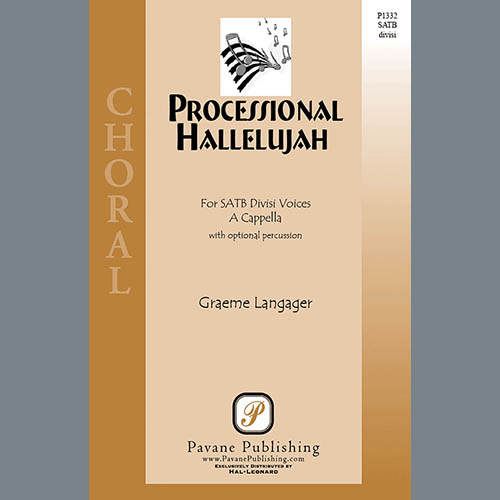 Graeme Langager, Processional Hallelujah Percussion - Percussion, Choir Instrumental Pak