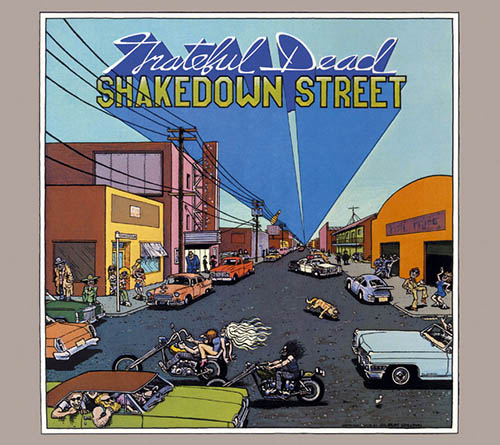 Grateful Dead, Shakedown Street, Piano, Vocal & Guitar (Right-Hand Melody)