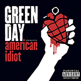 Download Green Day American Idiot sheet music and printable PDF music notes