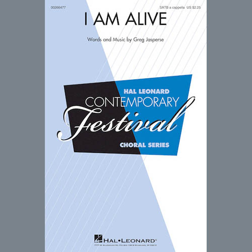 Greg Jasperse, I Am Alive, SATB